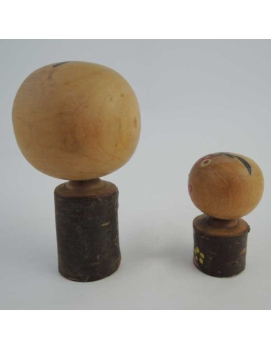 Mini Kokeshi - Set of 2 Dolls