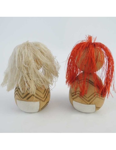 Mini Kokeshi - Set of 2 Dolls