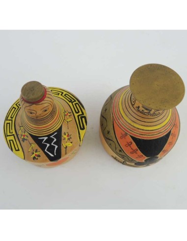 Mini Kokeshi - Set of 2 Dolls