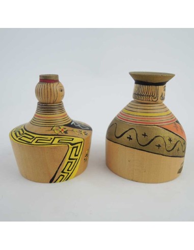 Mini Kokeshi - Set of 2 Dolls