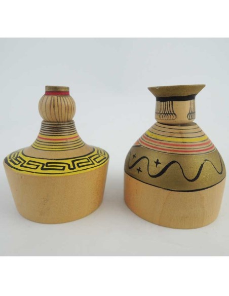 Mini Kokeshi - Set of 2 Dolls
