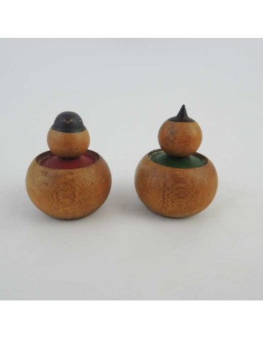 Mini Kokeshi - Set of 2 Dolls