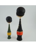 Unique Kokeshi - Set of 2 Dolls