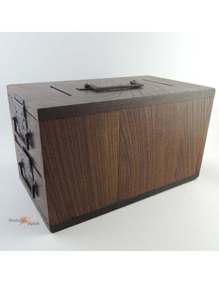 Japanese Antique Wooden Small Chest