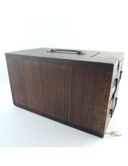 Japanese Antique Wooden Small Chest