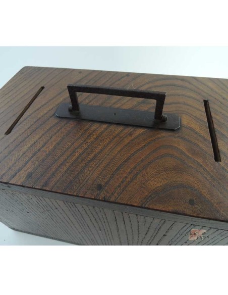 Japanese Antique Wooden Small Chest