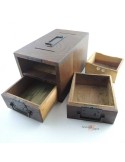 Japanese Antique Wooden Small Chest
