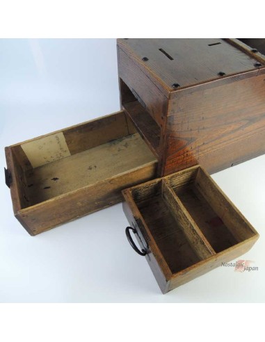 Japanese Wooden cash register
