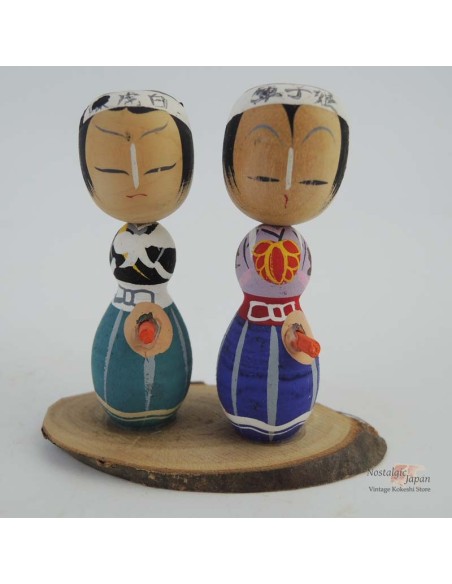 Mini Kokeshi - Set of 4 Dolls
