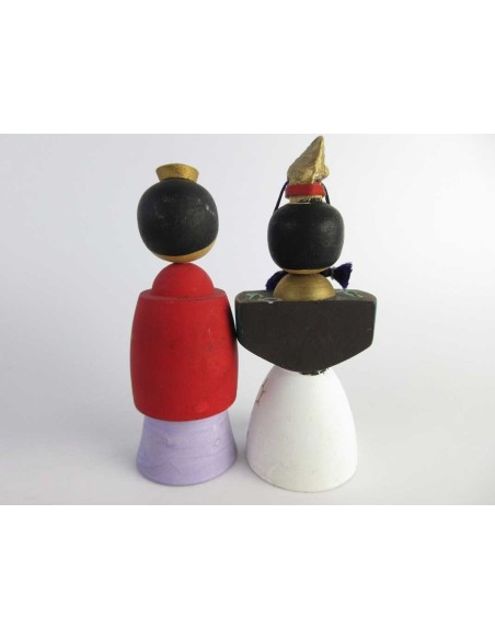 Kokeshi - Set of 2 Dolls