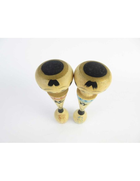 Kokeshi - Set of 2 Dolls