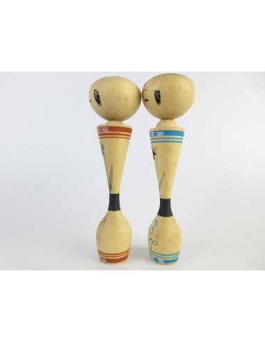Kokeshi - Set of 2 Dolls