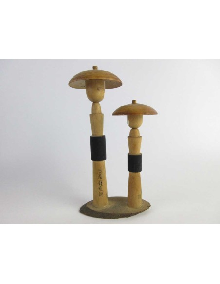 Kokeshi - Set of 2 Dolls