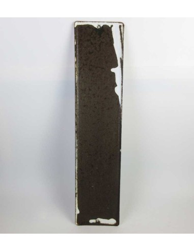 Japanese vintage Enamel Sign -"Dove Mark, Rubber boots, Raincoat”