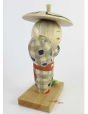 Poupée japonaise kokeshi unique