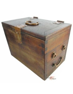 Japanese Antique Wooden ink stone drawer 2