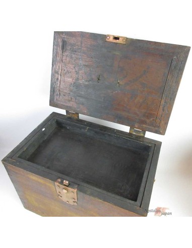 Japanese Antique Wooden ink stone drawer