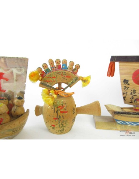 Kokeshi - Set of 2 Dolls