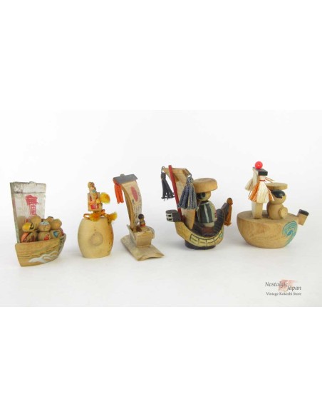 Kokeshi - Set of 2 Dolls