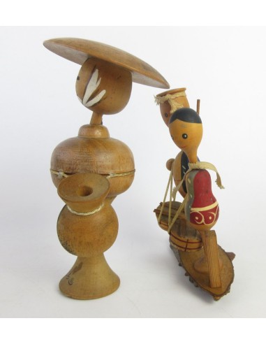 Kokeshi - Set of 2 Dolls