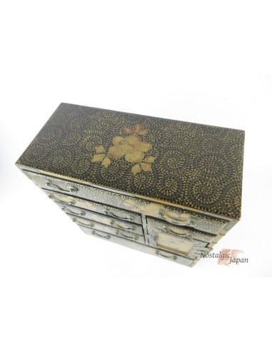 Japanese Antique Wooden Small Chest