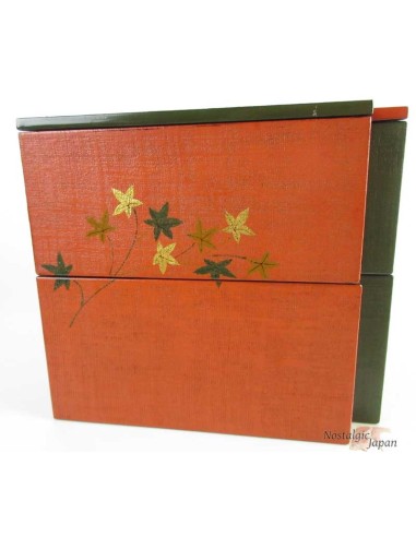 Japanese Vintage Wooden Lacquered Box