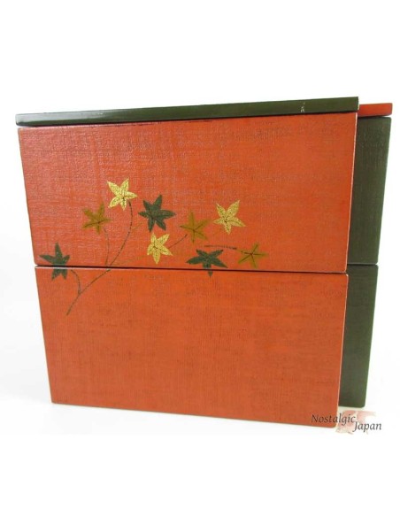 Japanese Vintage Wooden Lacquered Box