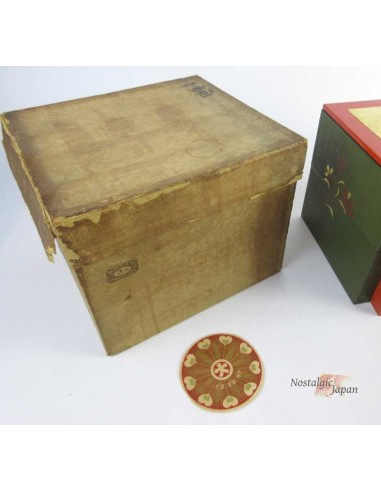 Japanese Vintage Wooden Lacquered Box