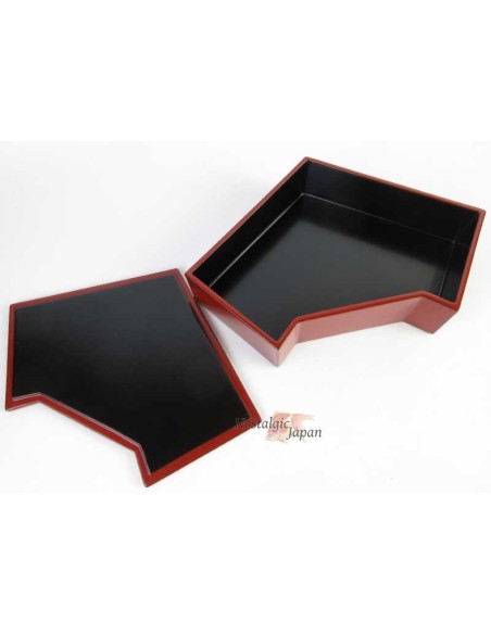 Japanese Vintage Wooden Lacquered Box