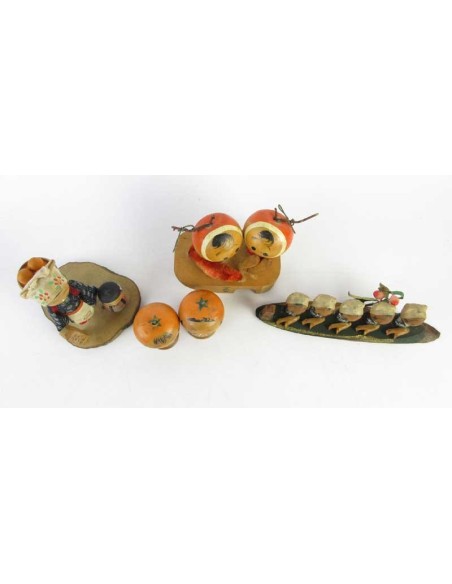 Mini Kokeshi - Set of 5 Dolls