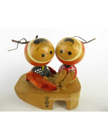 Mini Kokeshi - Set of 5 Dolls