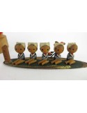 Mini Kokeshi - Set of 5 Dolls
