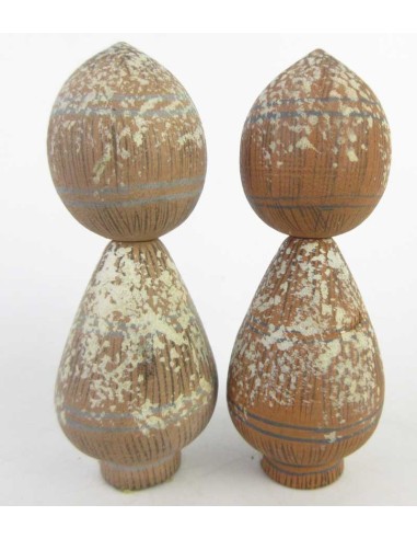 Mini Kokeshi - Set of 2 Dolls
