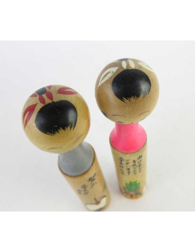 Kokeshi - Set of 2 Dolls