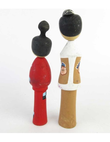 Kokeshi - Set of 2 Dolls