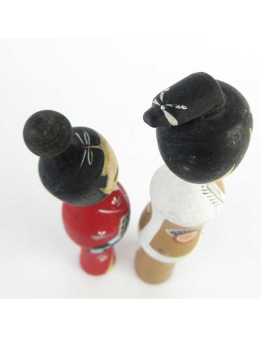 Kokeshi - Set of 2 Dolls