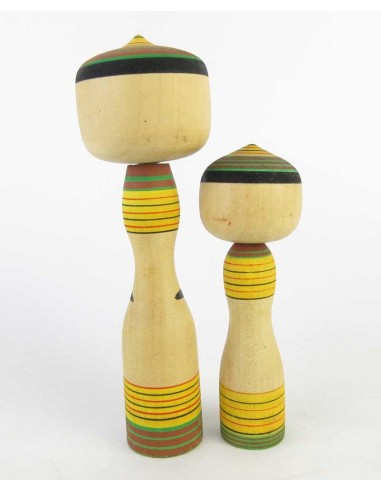 Kokeshi - Set of 2 Dolls