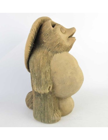 Japanese antique ceramic racoon dog, Tanuki