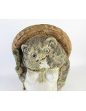 statue antique japonaise raton laveur ''Tanuki''