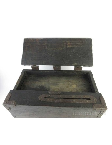 Japanese Antique Wooden Small Chest