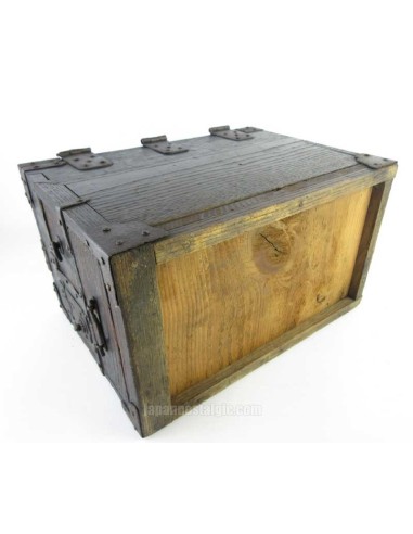 Japanese Antique Wooden Small Chest