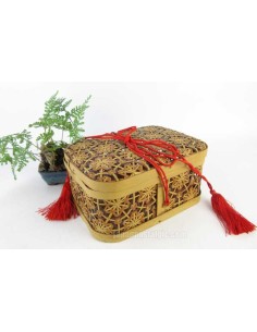 Boite vintage japonaise en bois