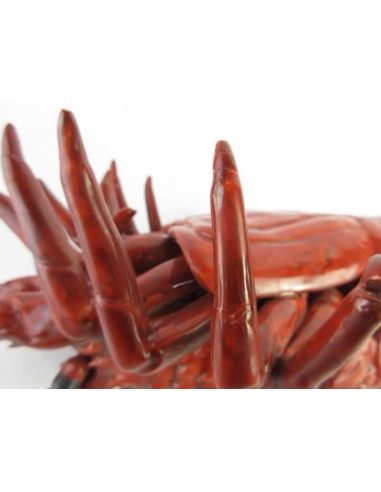 Japanese Vintage Kutani ware, Ise-ebi (spiny lobster), by Seika pottery