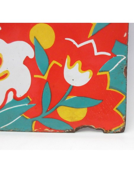 Japanese vintage Enamel Sign