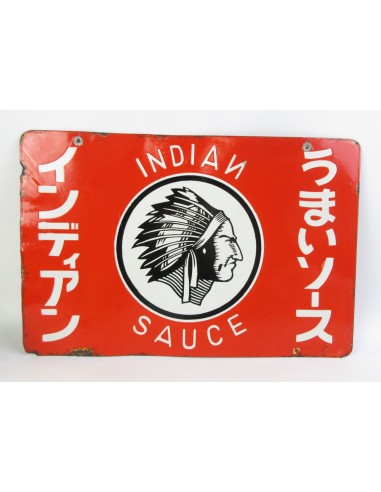 Japanese vintage Enamel Sign