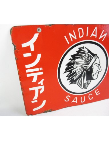 Japanese vintage Enamel Sign