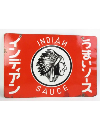 Japanese vintage Enamel Sign