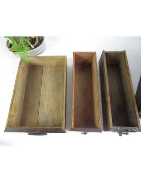 Japanese Antique Wooden ink stone drawer