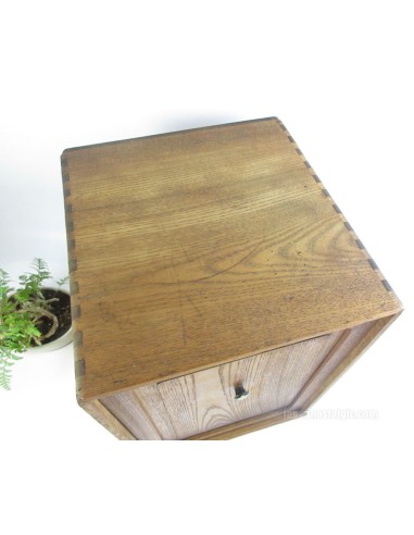 Japanese Antique Wooden ink stone drawer