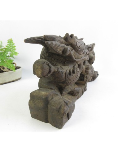 Vintage Pokkuri Geta, Girls Japanese lacquered tall clogs